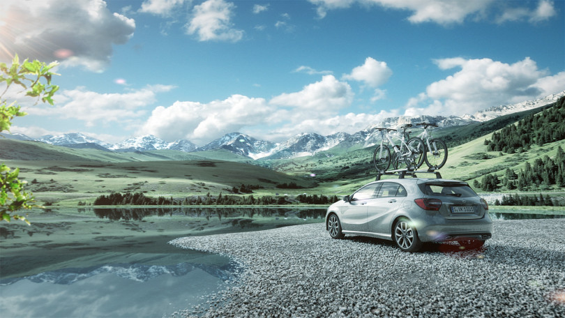 Mercedes-Benz-Accessories A-Klasse Product Trailer by Lichtgestalten